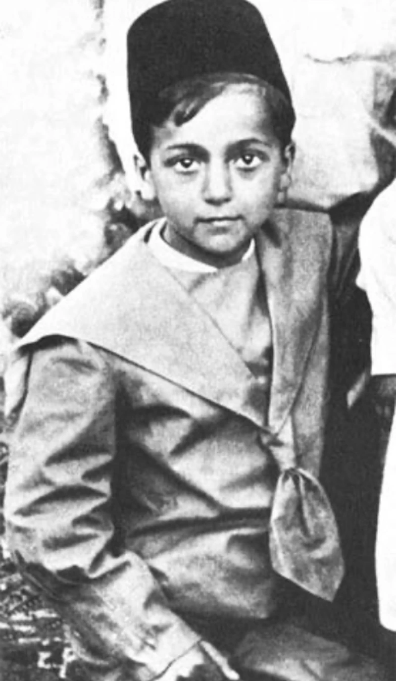 Shoghi Effendi as a child