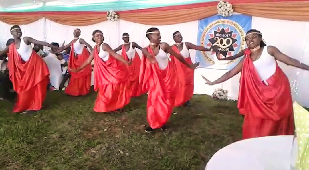 Традиционный танец в Руанде