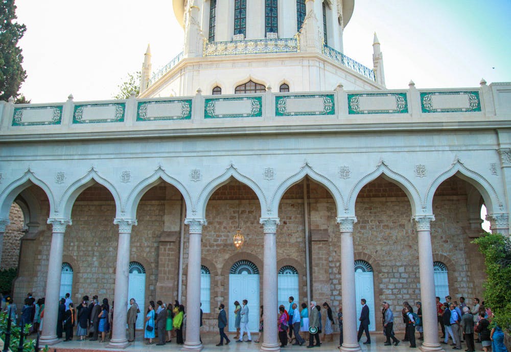 برگزاری مراسم بزرگداشت میلاد حضرت باب در ارض اقدس