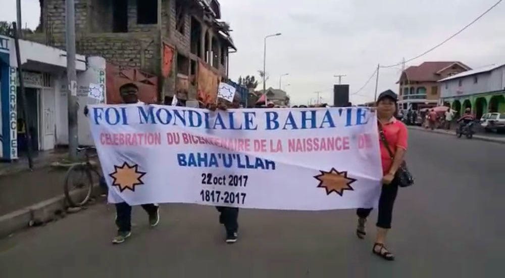 رژۀ دویستمین سالگرد در شهر گوما، کنگو