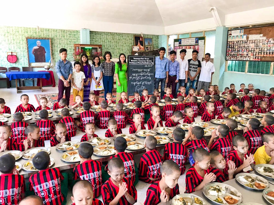 A visit to a monastery orphanage
