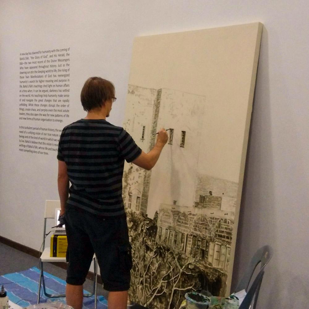 برگزاری نمایشگاه در سنگاپور به مناسبت دویستمین سالگرد 