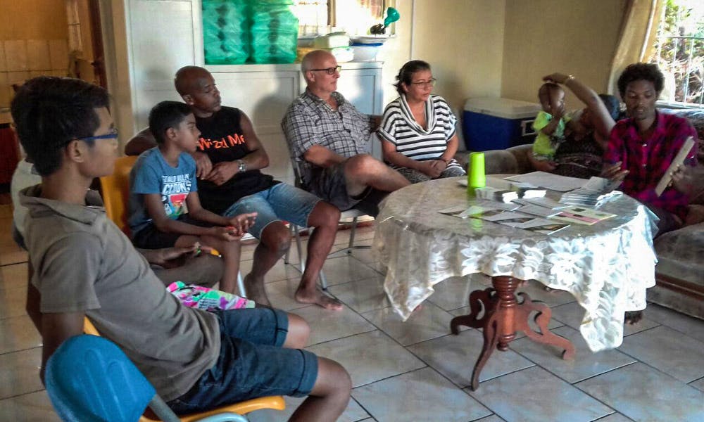 Celebrating in Suriname