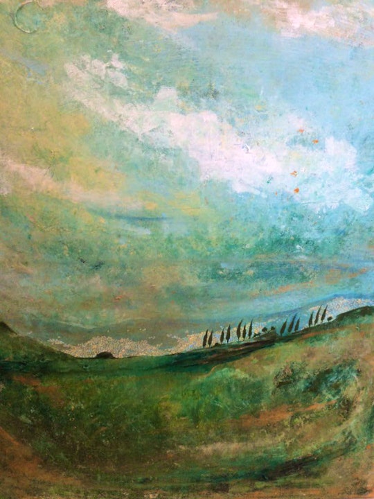 卡尔迈勒山的绘画