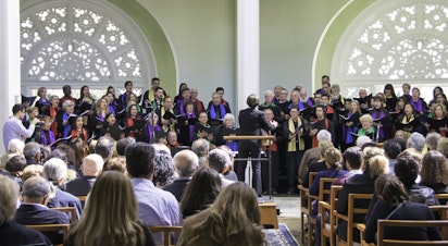 The Australian Bahá’í Choral Festival at the House of Worship in Sydney