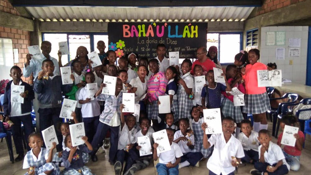 School celebration in Norte del Cauca