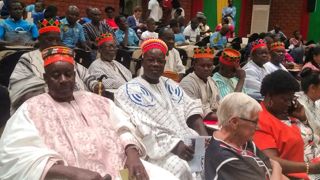 200 gather to celebrate in Ouagadougou