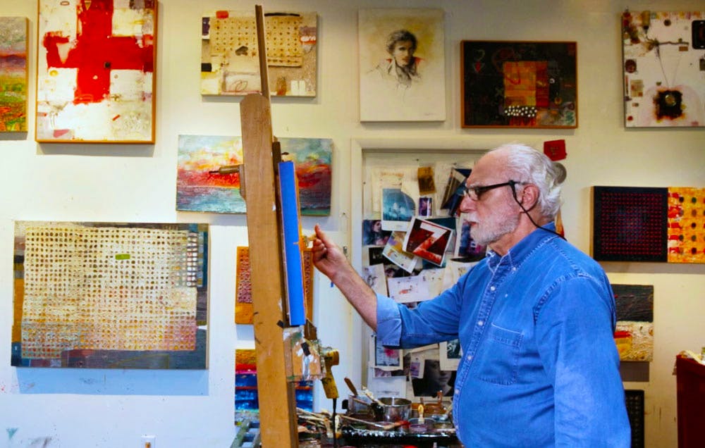 Making of a painting “Bicentenary”