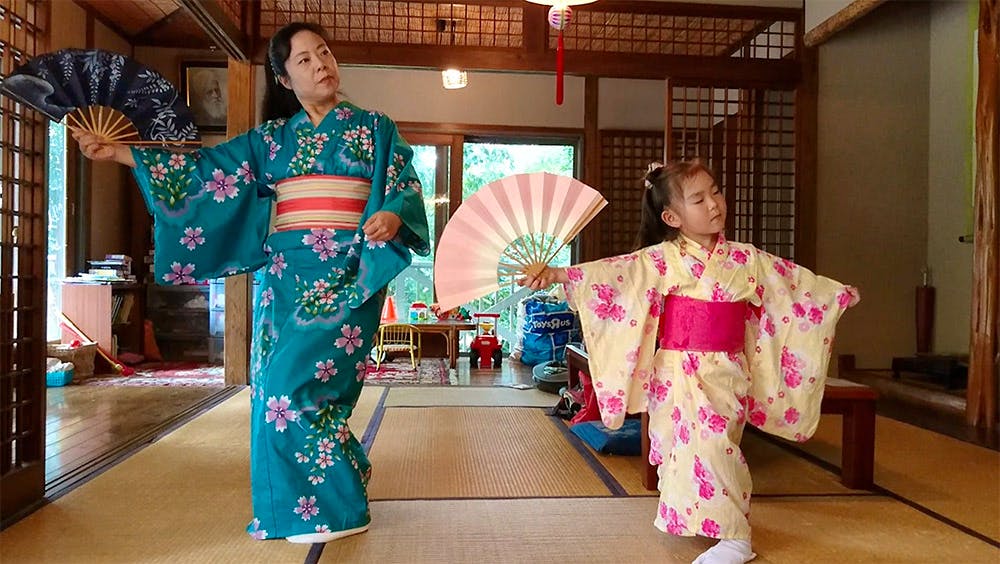 رقص سنتی ژاپنی