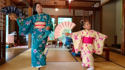 رقص سنتی ژاپنی