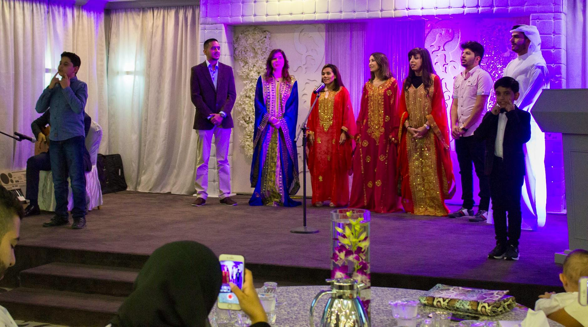 Celebrating in Bahrain